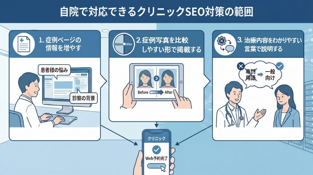 SEO対策の範囲