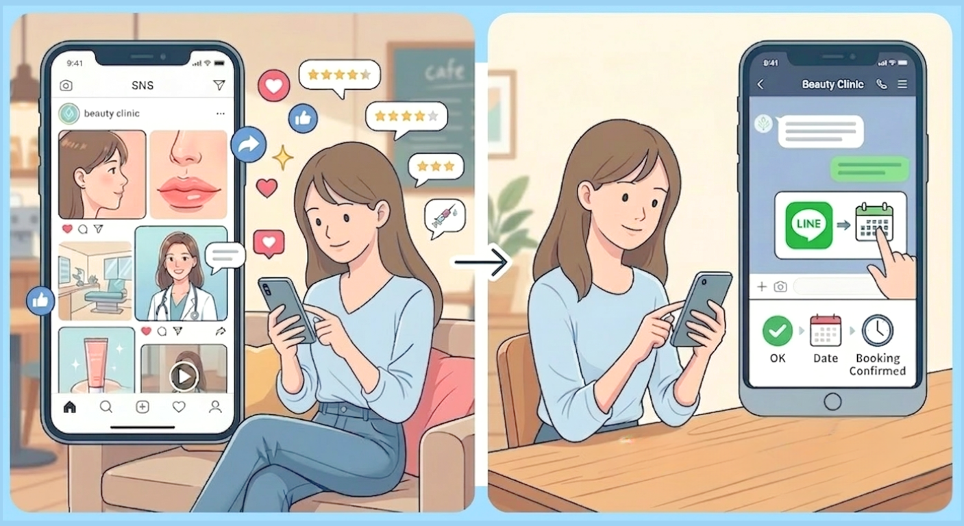 SNS マーケティング デザイン